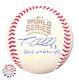 Trevor Cahill? Chicago Cubs Signed 2016 World Series Baseball Autograph -ss