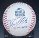 Tyler Matzek Signed Atlanta Braves 2021 World Series Baseball Beckett Witnessed