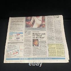 USA Today Newspaper MLB Baseball World Series Cincinnati Oakland Variant 1990