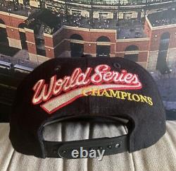 VTG Baltimore Orioles MLB World Series ANNCO Wool Snapback Cap Hat 90s