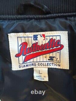 VTG New York Yankees Satin Starter Jacket 1998 World Series Patch (Men's Large)