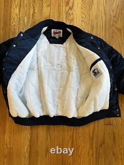 VTG New York Yankees Satin Starter Jacket 1998 World Series Patch (Men's Large)