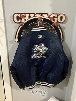 VTG Starter New York Yankees Satin Jacket 1998 World Series Champions Men L