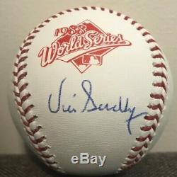 Vin Scully Signed Autographed 1988 World Series Baseball Dodgers COA