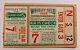 Vintage 1945 World Series Gm 7 Ticket Stub Detroit Tigers/chicago Cubs