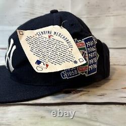 Vintage 1996 New York Yankees World Series Champions Snapback Hat ANNCO Rare