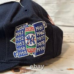 Vintage 1996 New York Yankees World Series Champions Snapback Hat ANNCO Rare