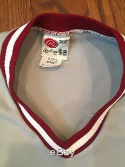 Vintage 2000 Stanford Baseball Jersey #24 with College World Series Patch