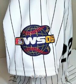 Vintage 2005 World Series Podsednik 22 White Sox USA 6200 Majestic Jersey 48 XL