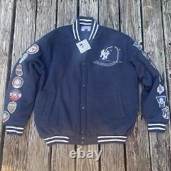 Vintage DEADSTOCK NEW YORK YANKEES 26 Time WORLD SERIES CHAMPIONS Jacket 2XL