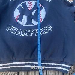 Vintage DEADSTOCK NEW YORK YANKEES 26 Time WORLD SERIES CHAMPIONS Jacket 2XL