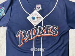 Vintage Majestic 1998 World Series Tony Gwynn San Diego Padres Jersey Size Small