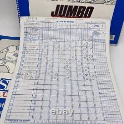 Vintage NCAA CWS College World Series Log Score Books Baseball Men's 1990s 2000s