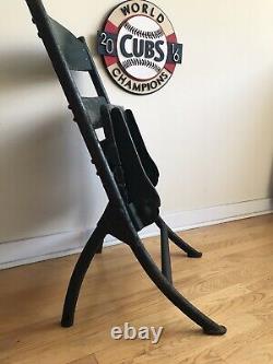 Vintage Wrigley Field Chair Seat Chicago Cubs Baseball World Series Game Used