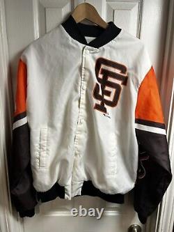 Vintage chalk line jacket San Francisco Giants Circa 1989 World Series Large