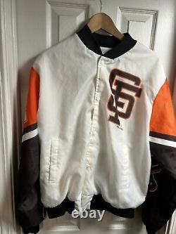 Vintage chalk line jacket San Francisco Giants Circa 1989 World Series Large