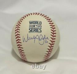 Walker Buehler 2020 World Series Official MLB Baseball Dodgers Beckett