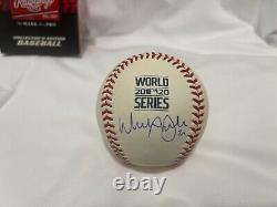 Walker Buehler 2020 World Series Official MLB Baseball Dodgers Beckett