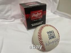 Walker Buehler 2020 World Series Official MLB Baseball Dodgers Beckett