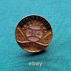 Washington Senators World Series Baseball Press Pin 1924