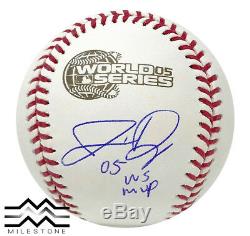 White Sox Jermaine Dye Autographed 2005 World Series Baseball JSA Auth