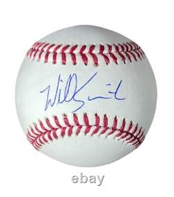 Will Smith Signed Baseball Ball Beckett Coa Los Angeles Dodgers World Series