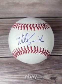 Will Smith Signed Baseball Ball Beckett Coa Los Angeles Dodgers World Series