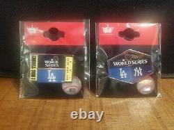 World Series 2024 Collectible Pin LA Dodgers Game 1 I was there! & WS Pin LOT