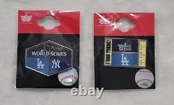 World Series 2024 Collectible Pin LA Dodgers Game 1 I was there! & WS Pin LOT