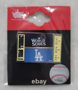 World Series 2024 Collectible Pin LA Dodgers Game 1 I was there! & WS Pin LOT