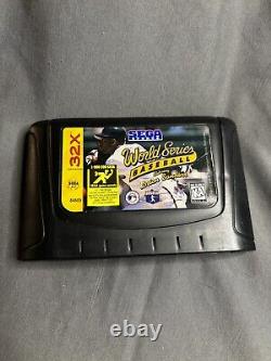 World Series Baseball Starring Deion Sanders (Sega 32X, 1995) Cart Only Rare