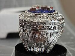 World Series Ring Bruce Bochy #15 Texas Rangers Replica Theme Night