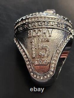 World Series Ring Bruce Bochy #15 Texas Rangers Replica Theme Night