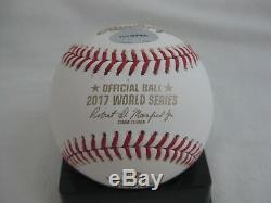 YULIESKI YULI GURRIEL signed Rawlings 2017 WORLD SERIES MLB Baseball-ASTROS-BAS
