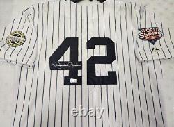 Yankees MARIANO RIVERA Signed 2009 World Series Baseball JERSEY COA Beckett BAS