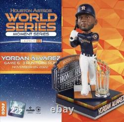 Yordan Alvarez Houston Astros 2022 World Series Champions Moment Bobblehead